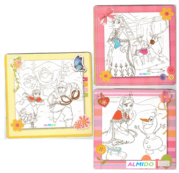 Set 3 Puzzle 16 piese, Frozen 2, Almido, Multicolor [2]