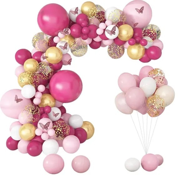 Set Arcada Baloane aniversare, Almido, 98 piese [1]