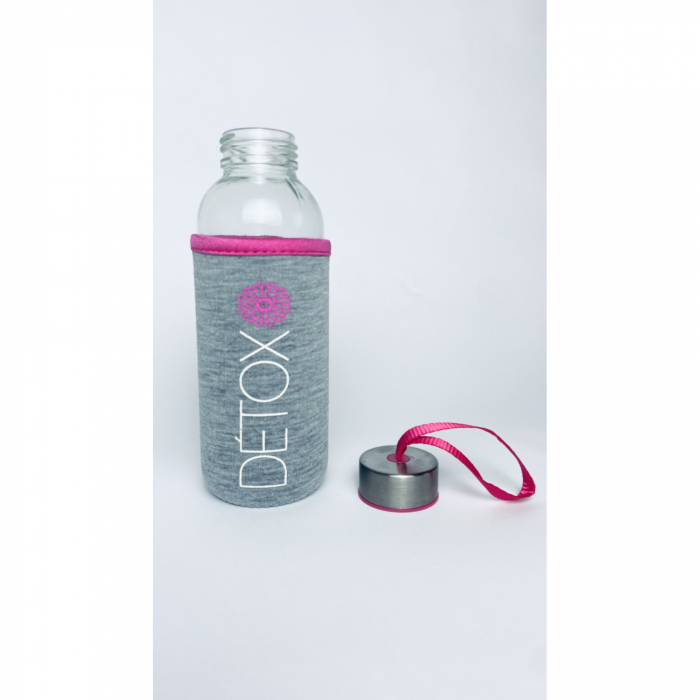 Set Sticla Apa cu husa termica DETOX 380ml [1]
