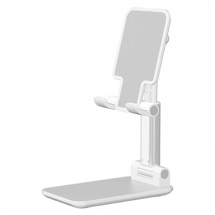 Suport pentru desktop ipad telefon tablet Stand Pliabil universal iPad Samsung Huawei Xiaomi Alb [1]