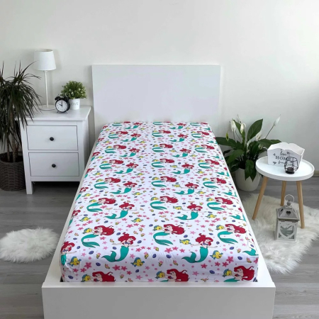 Cearsaf cu elastic, Almido, Ariel, 90x200 cm [3]