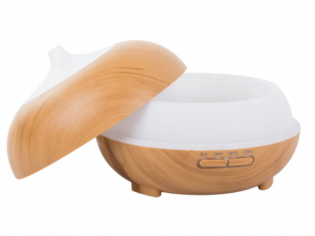 Difuzor Aromaterapie cu ultrasunet, uleiuri esentiale, cu telecomanda 300 ml, stejar [4]