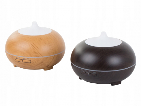 Difuzor Aromaterapie cu ultrasunet, uleiuri esentiale, cu telecomanda 300 ml, stejar [3]