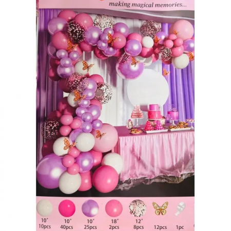 Set Arcada Baloane aniversare, Almido, 98 piese [3]