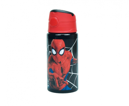 Alte accesorii scolare - Sticla de apa din aluminiu Omul Paianjen Dark 500ml