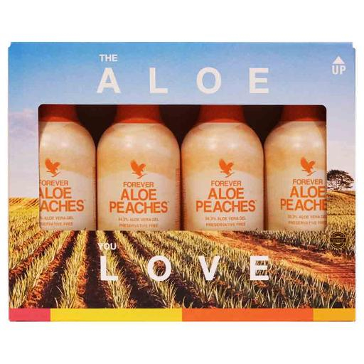 ALOE 4 PACK- PEACHES 4 x 1l [1]
