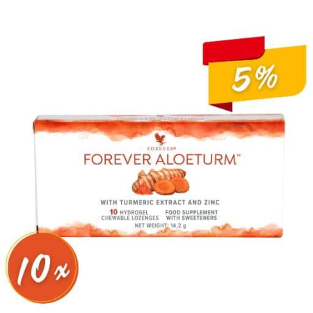 Suplimente alimentare - FOREVER TURM 10-PACK 100 comprimate mesticabile