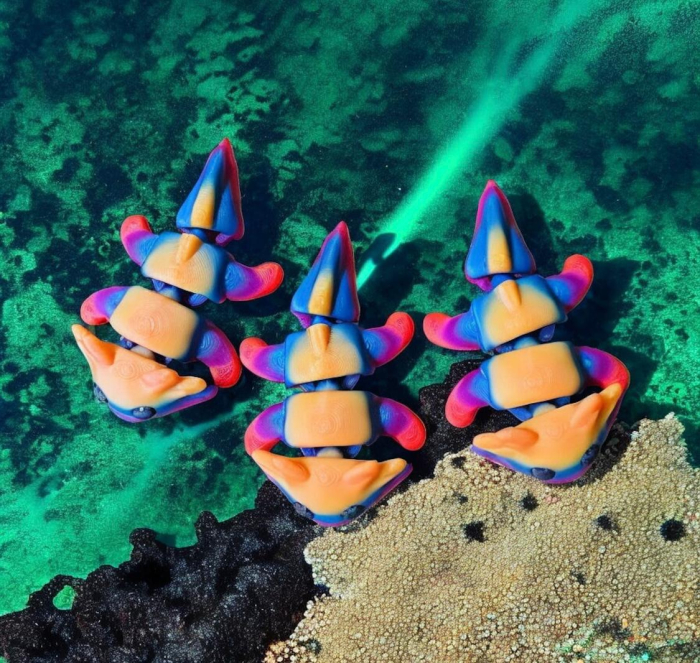 Breloc Axolotl – Alore Magic 3D Print [3]