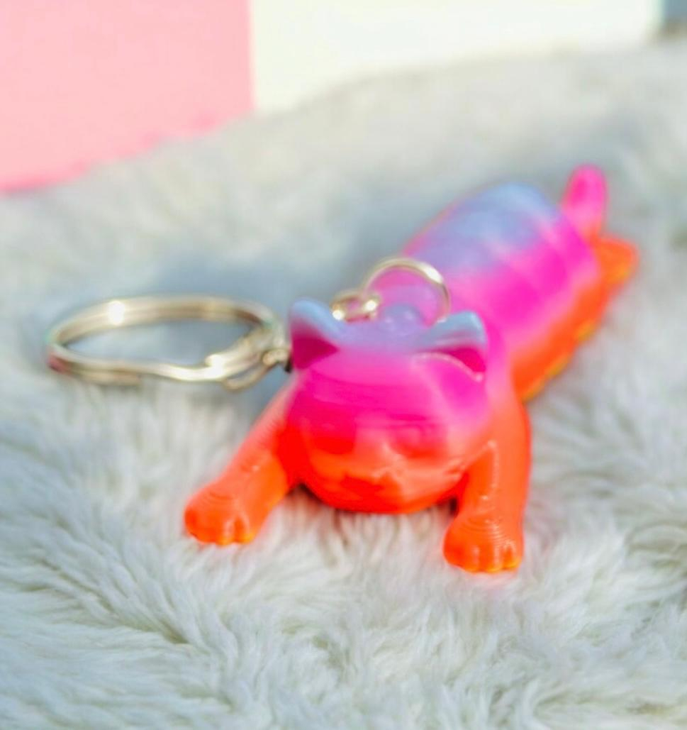 Breloc Meow - pisicuță articulată 3D Alore Magic 3D Print [2]