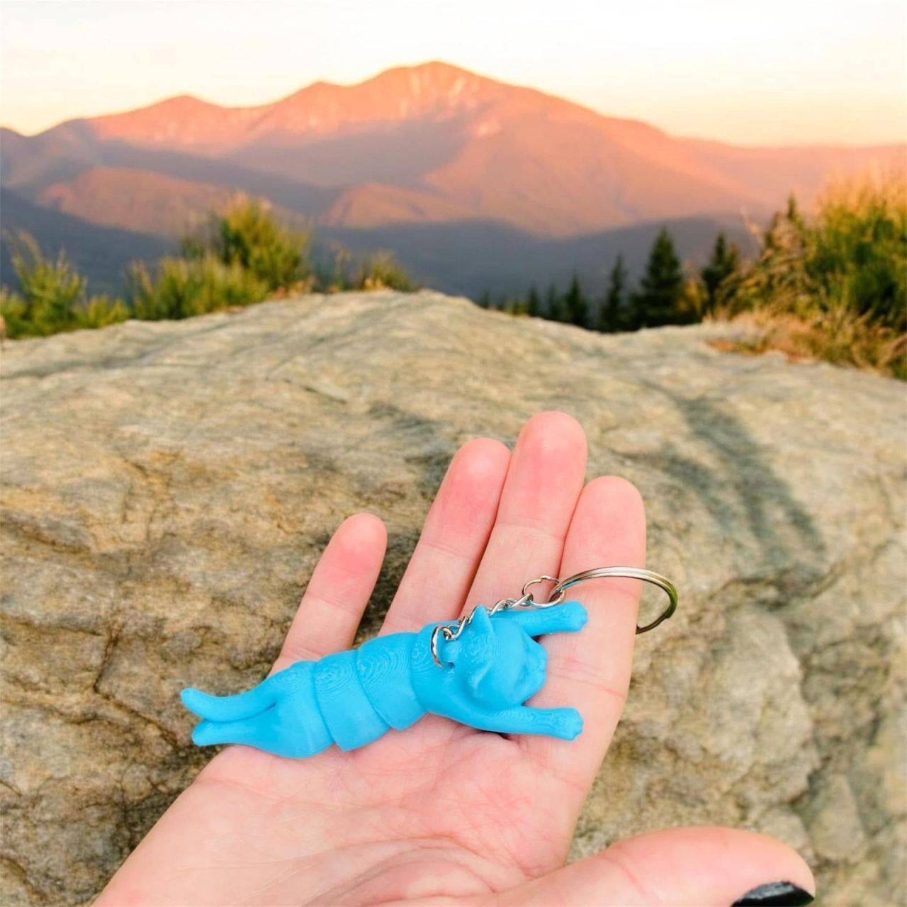 Breloc Meow - pisicuță articulată 3D Alore Magic 3D Print [6]