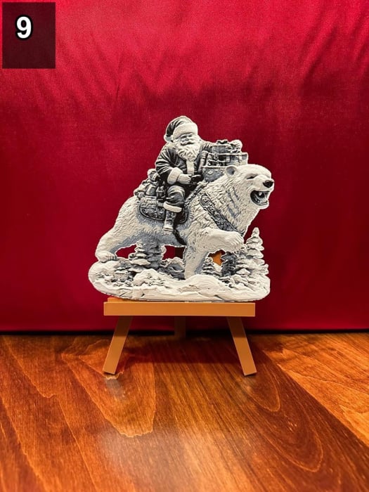 Decoratiuni 3D de Craciun – Casute si Oameni de Zapada [9]