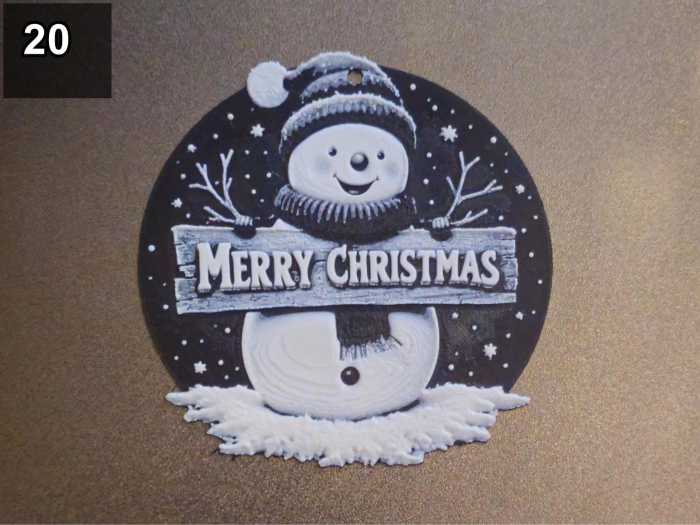 Decoratiuni 3D de Craciun – Casute si Oameni de Zapada [12]