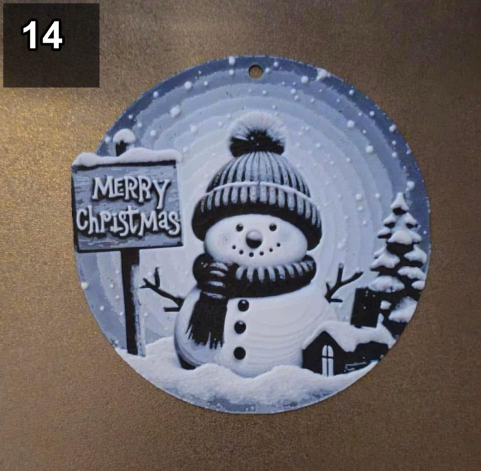 Decoratiuni 3D de Craciun – Casute si Oameni de Zapada [15]