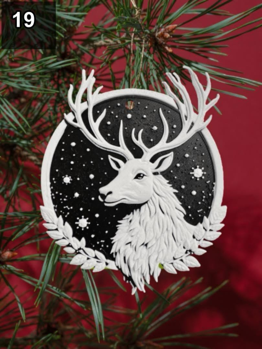 Decoratiuni 3D de Craciun – Casute si Oameni de Zapada [20]