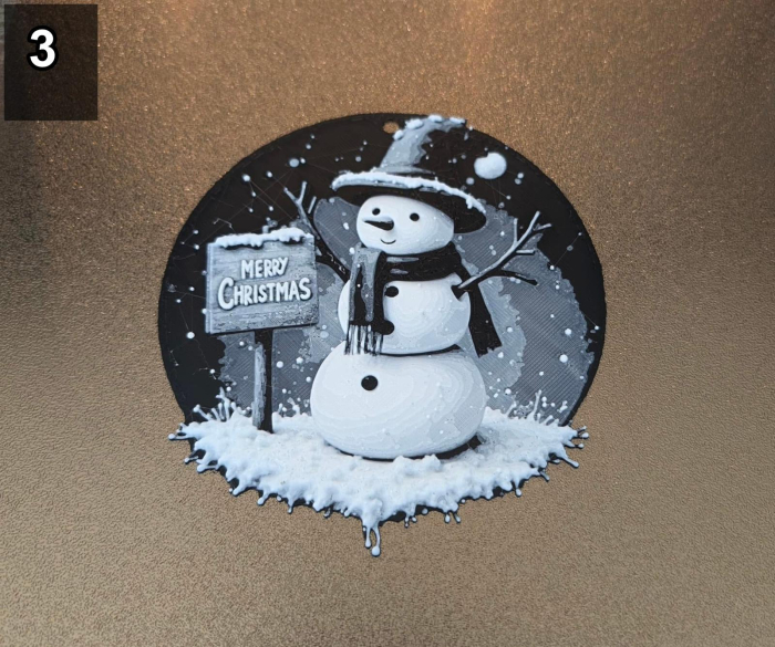 Decoratiuni 3D de Craciun – Casute si Oameni de Zapada [3]