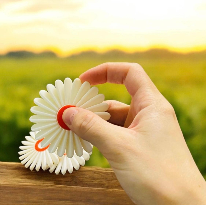 Spin Daisy Fidget – floare antistres 3D Alore Magic 3D Print [2]