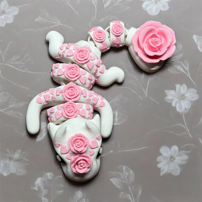 Floral Axolotl – Alore Magic 3D Print [6]