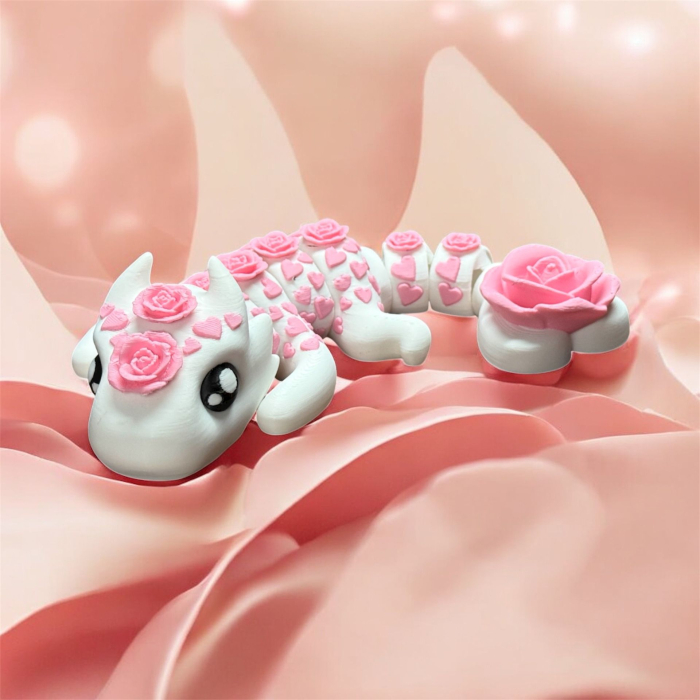 Floral Axolotl – Alore Magic 3D Print [2]