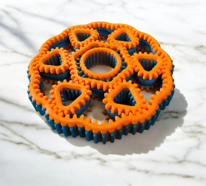 Gear Fidget – Jucărie Antistres cu Mecanism Rotativ 3D [1]