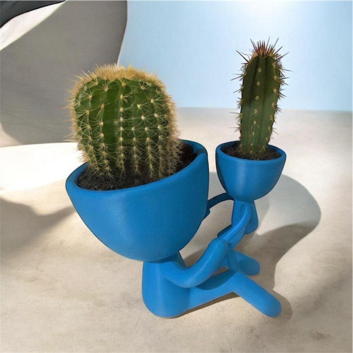 Ghiveci decorativ Mama si Copilul cadou 8 Martie [2]