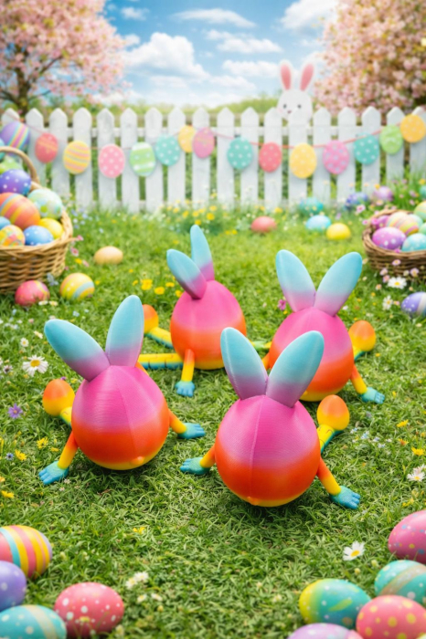 iepuras articulat colorat Alore Magic 3D Print [3]