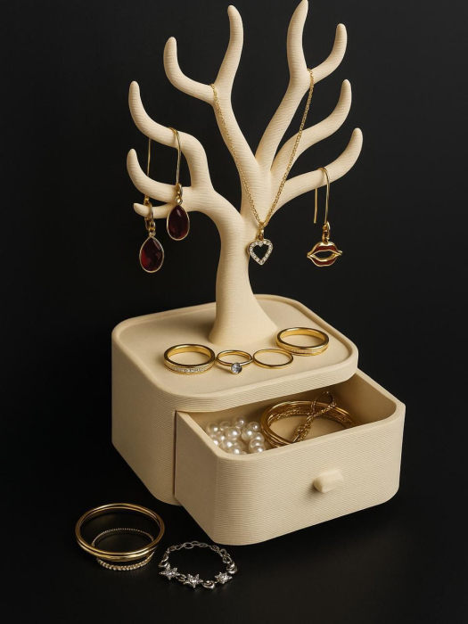 organizator bijuterii suport elegant cu sertar [3]