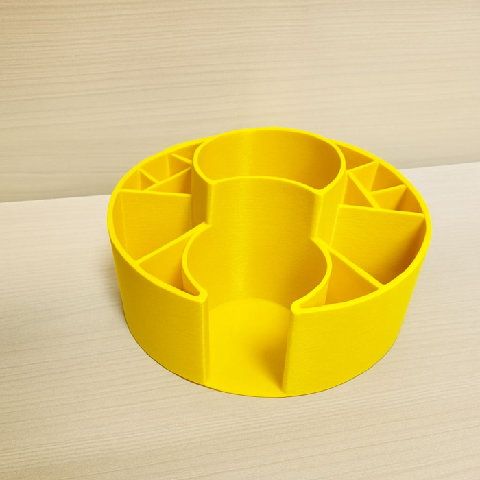 Organizator Round Flex – Organizator Rotund Birou 3D Printat | Alore Magic 3D Print [3]
