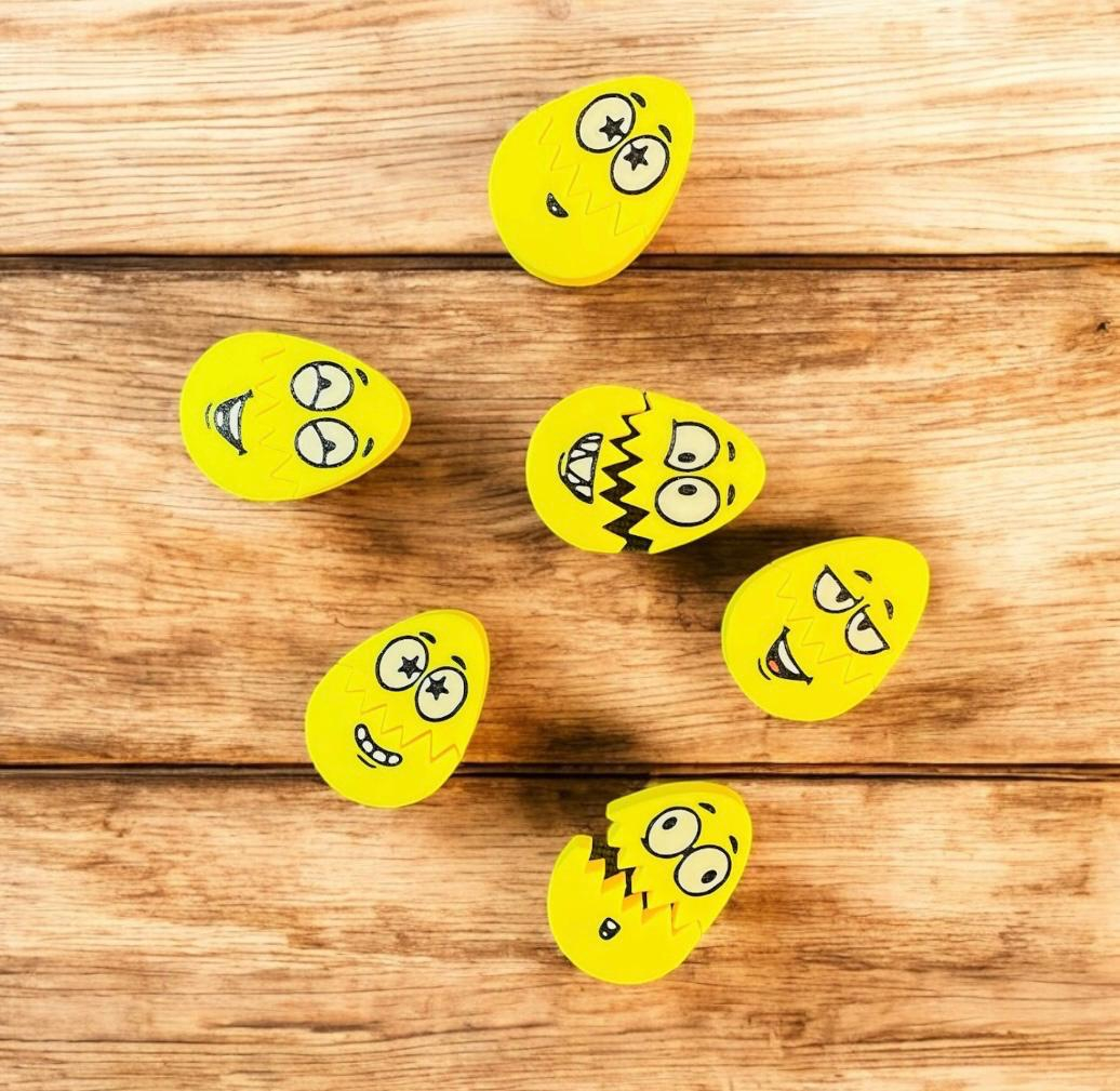 Ouă Amuzante Emoji – Figurine 3D Personalizate Cu Expresii Haioase [1]