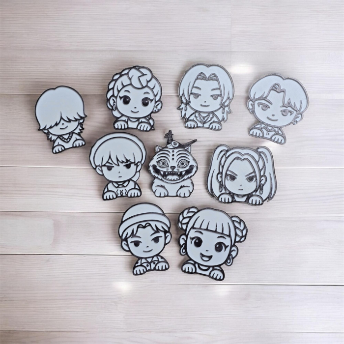 Panel colorat personaje HUNTRIX [2]