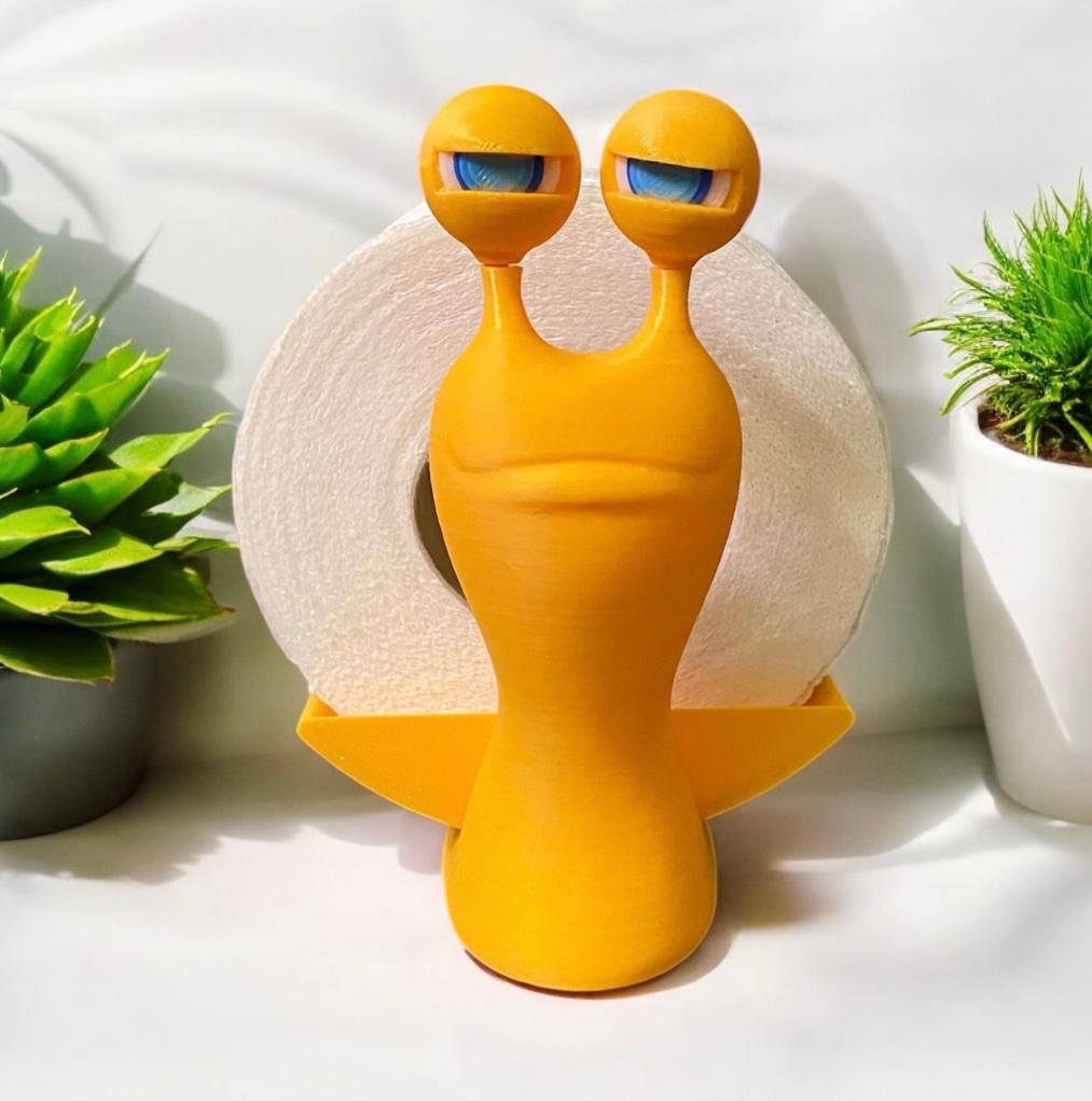 Snail Rollo – Suport hârtie igienică 3D amuzant în formă de melc [1]