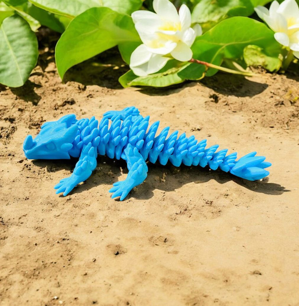 Spike Lizard – Șopârlă Articulată Printată 3D în Culori Personalizabile [1]