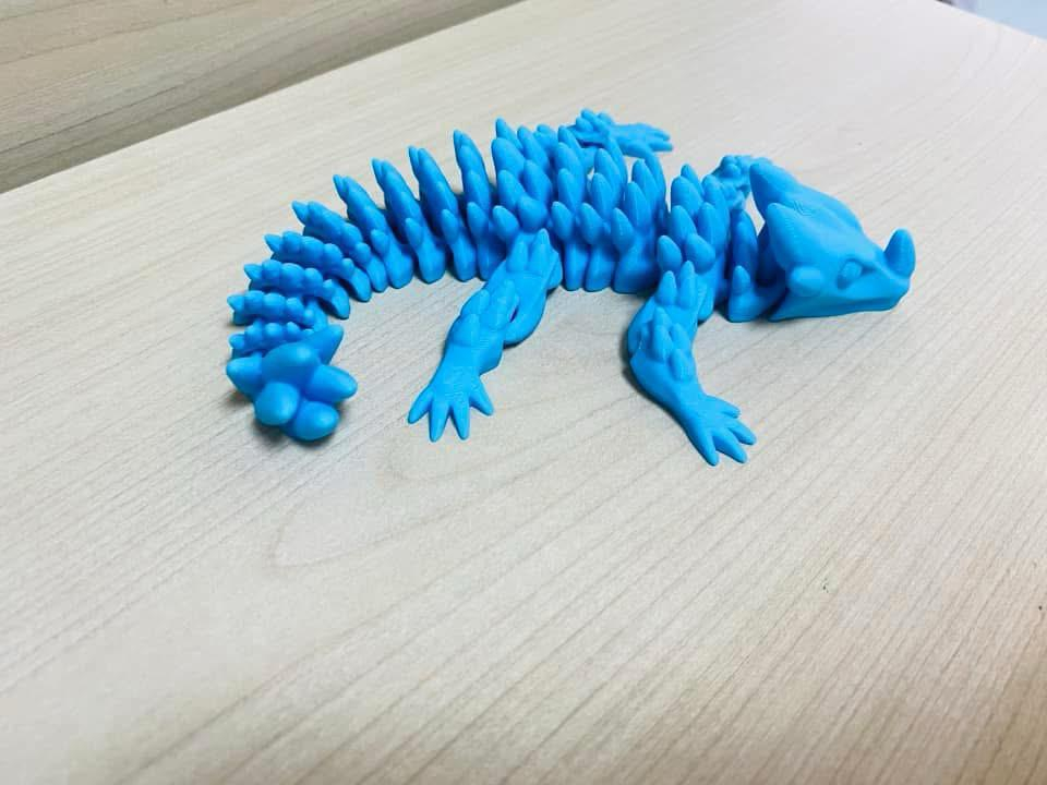Spike Lizard – Șopârlă Articulată Printată 3D în Culori Personalizabile [3]