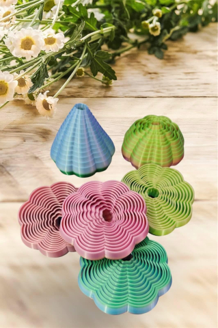 Bloom Fidget - floare antistres 3D Alore Magic 3D Print [1]