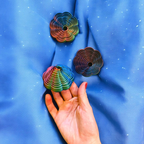 JUCARII FIDGET - Bloom Fidget - floare antistres 3D Alore Magic 3D Print