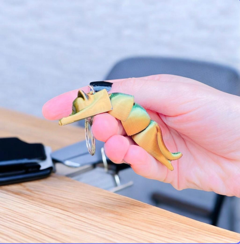 Breloc Meow - pisicuță articulată 3D Alore Magic 3D Print [2]