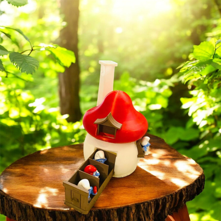 Casuta Strumfilor – decor 3D realizat de Alore Magic 3D Print [6]