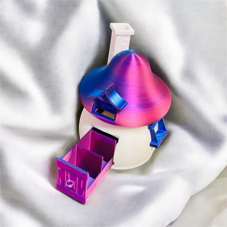 Casuta Strumfilor – decor 3D realizat de Alore Magic 3D Print [3]