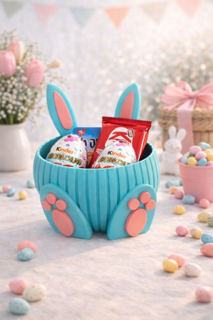 CADOURI DE PASTE - cosulet iepuras cadou de paste print 3d