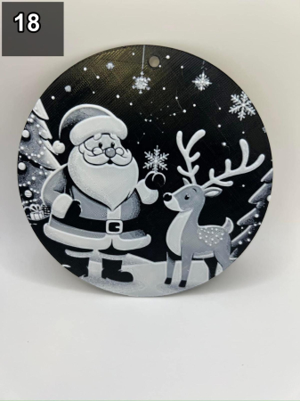 Decoratiuni 3D de Craciun – Casute si Oameni de Zapada [18]