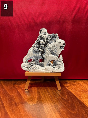 Decoratiuni 3D de Craciun – Casute si Oameni de Zapada [8]