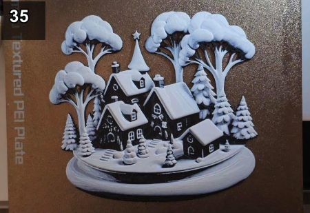 Decoratiuni 3D de Craciun – Casute si Oameni de Zapada [34]