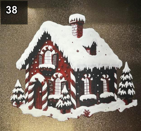 Decoratiuni 3D de Craciun – Casute si Oameni de Zapada [37]