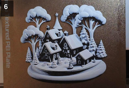 Decoratiuni 3D de Craciun – Casute si Oameni de Zapada [5]