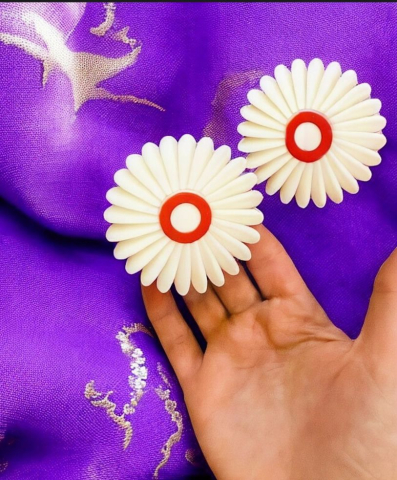 JUCARII FIDGET - Spin Daisy Fidget – floare antistres 3D Alore Magic 3D Print