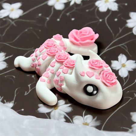 TOATE PRODUSELE - Floral Axolotl – Alore Magic 3D Print