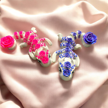 Floral Axolotl – Alore Magic 3D Print [3]