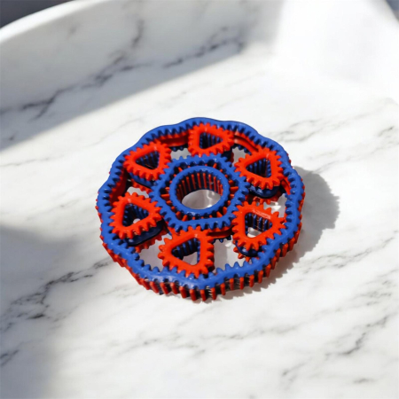 Gear Fidget – Jucărie Antistres cu Mecanism Rotativ 3D [3]