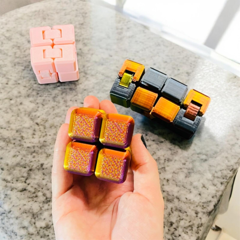 JUCARII FIDGET - Infinity Cube - jucărie antistres 3D Alore Magic 3D Print