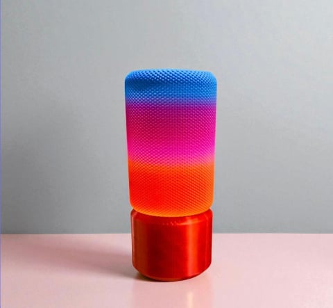 LAMPI - Lampa Chromatic – Lampă Decorativă Multicolor 3D Printată