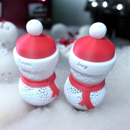 Om de zapada luminos print 3D decor Craciun Alore [3]